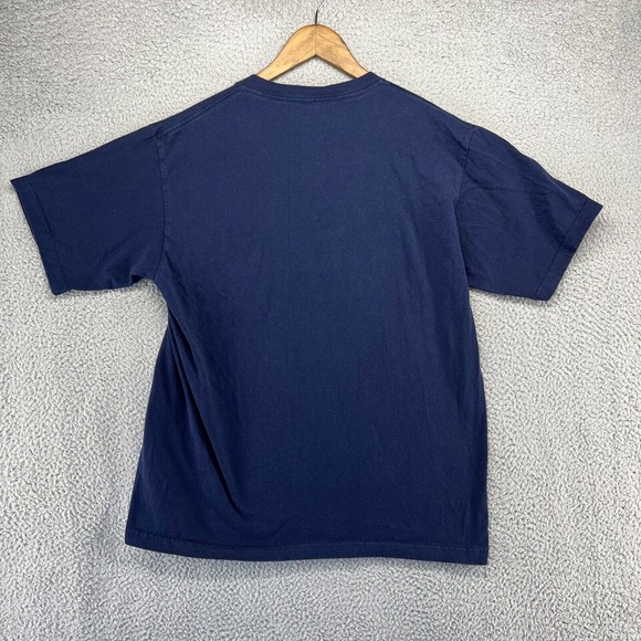 Vintage University Of Detroit Mercy Shirt Men's Large Blue Graphic Alumni 90s - Picture 6 of 7